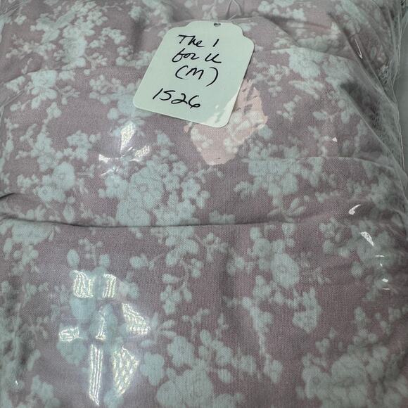 Victorian Cotton Nightgown Prairie Dress M Pintuck Eyelet Lace Peasant Cozycore - Picture 11 of 11